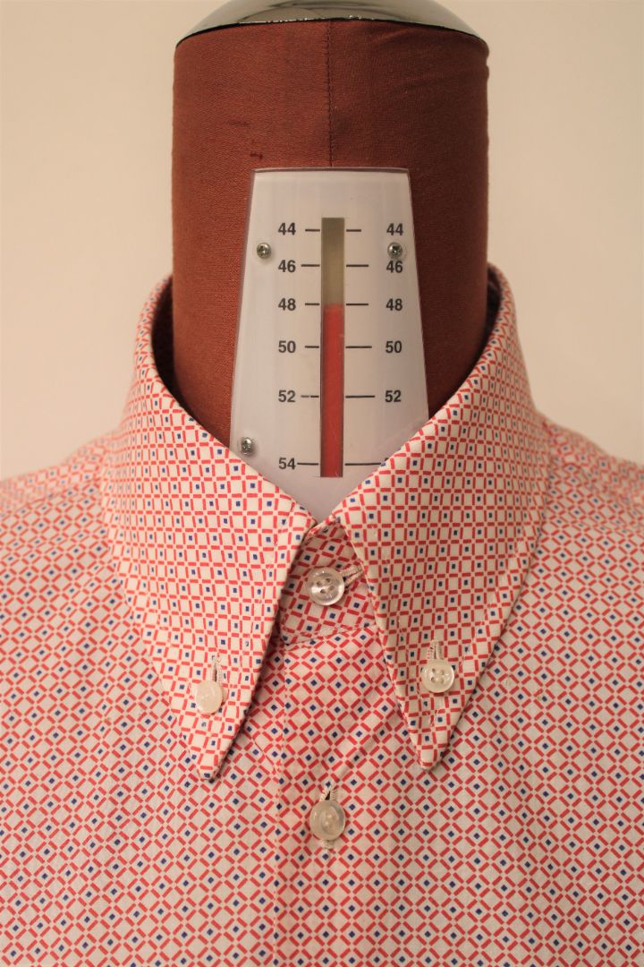 Camicia fantasia rosso