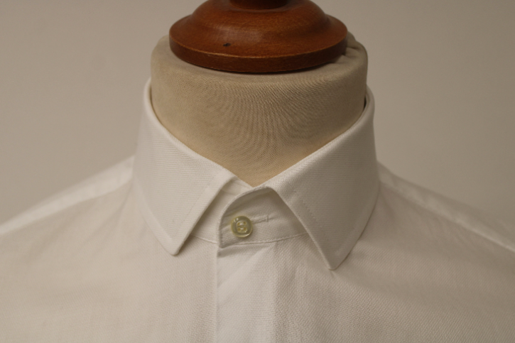 Camicia bianca garzata