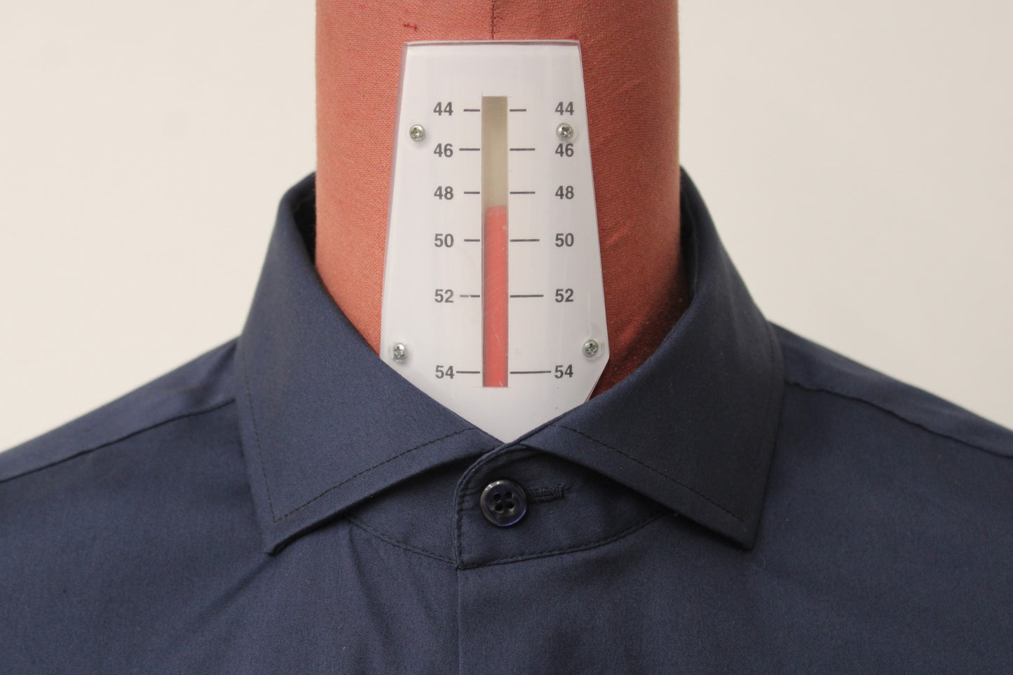 Camicia blu elastica