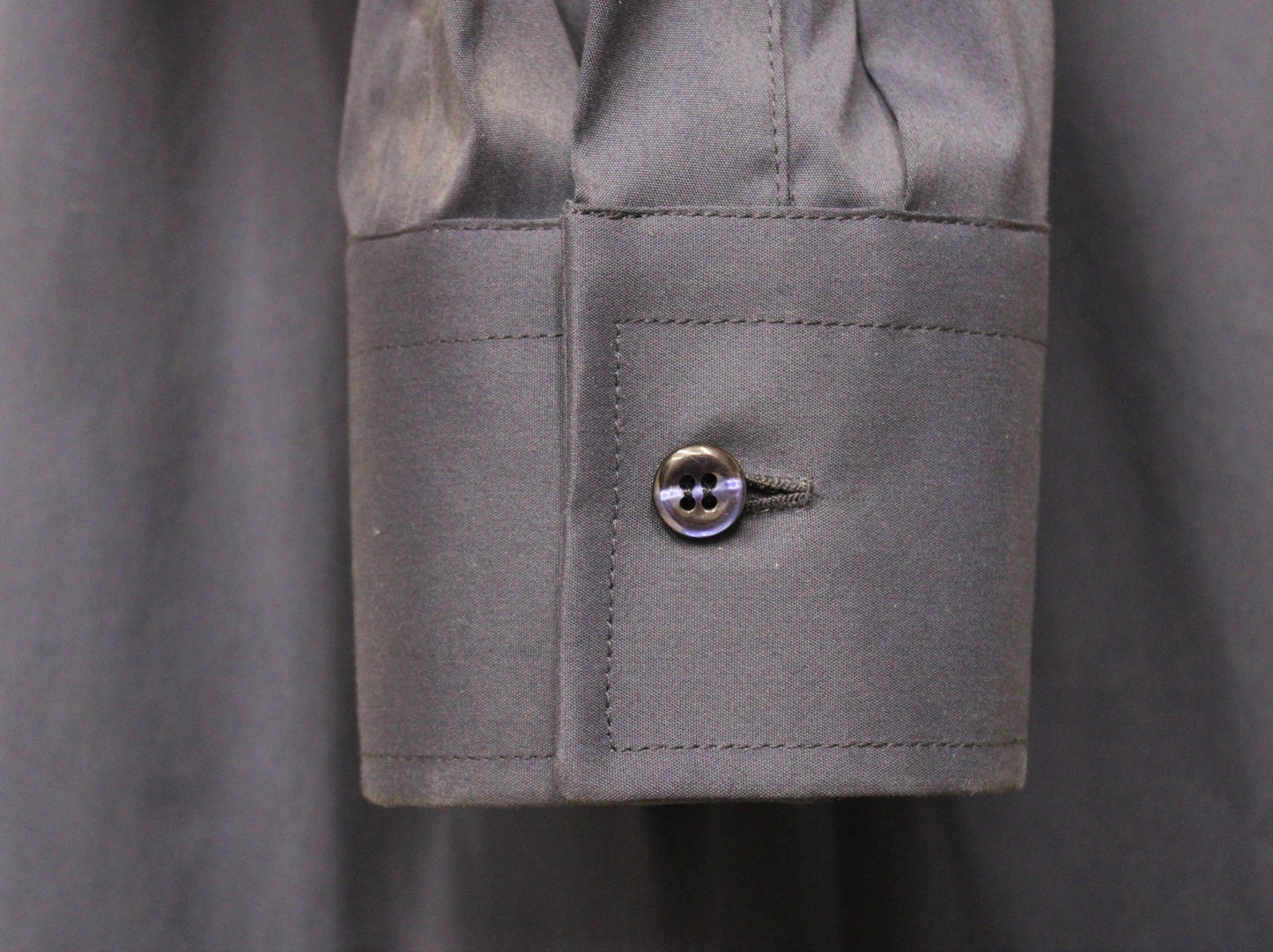 Camicia blu elastica