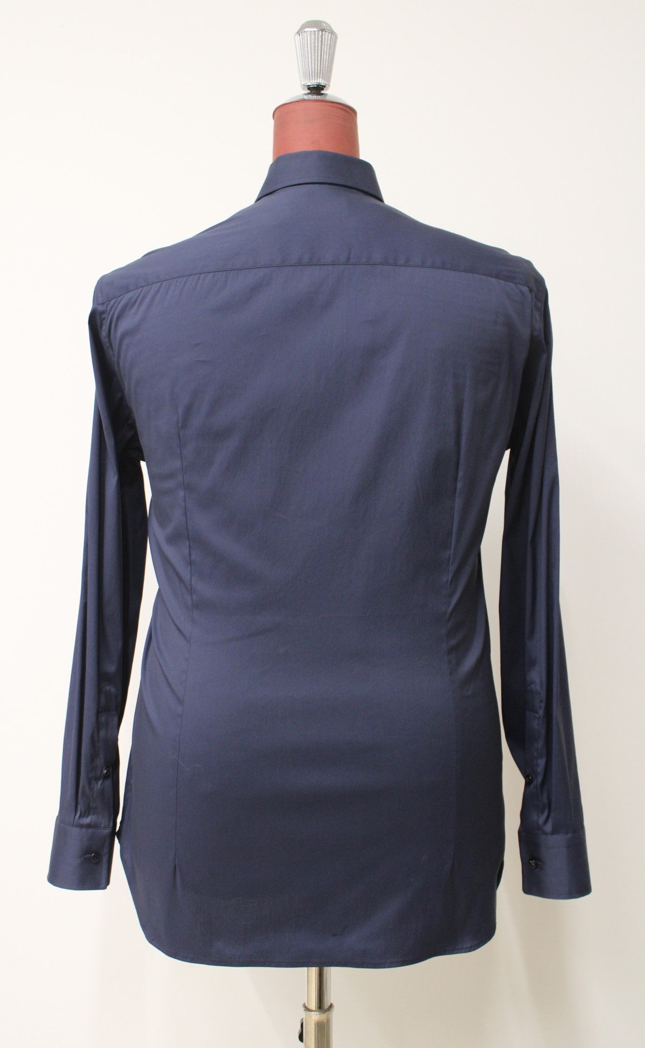 Camicia blu elastica