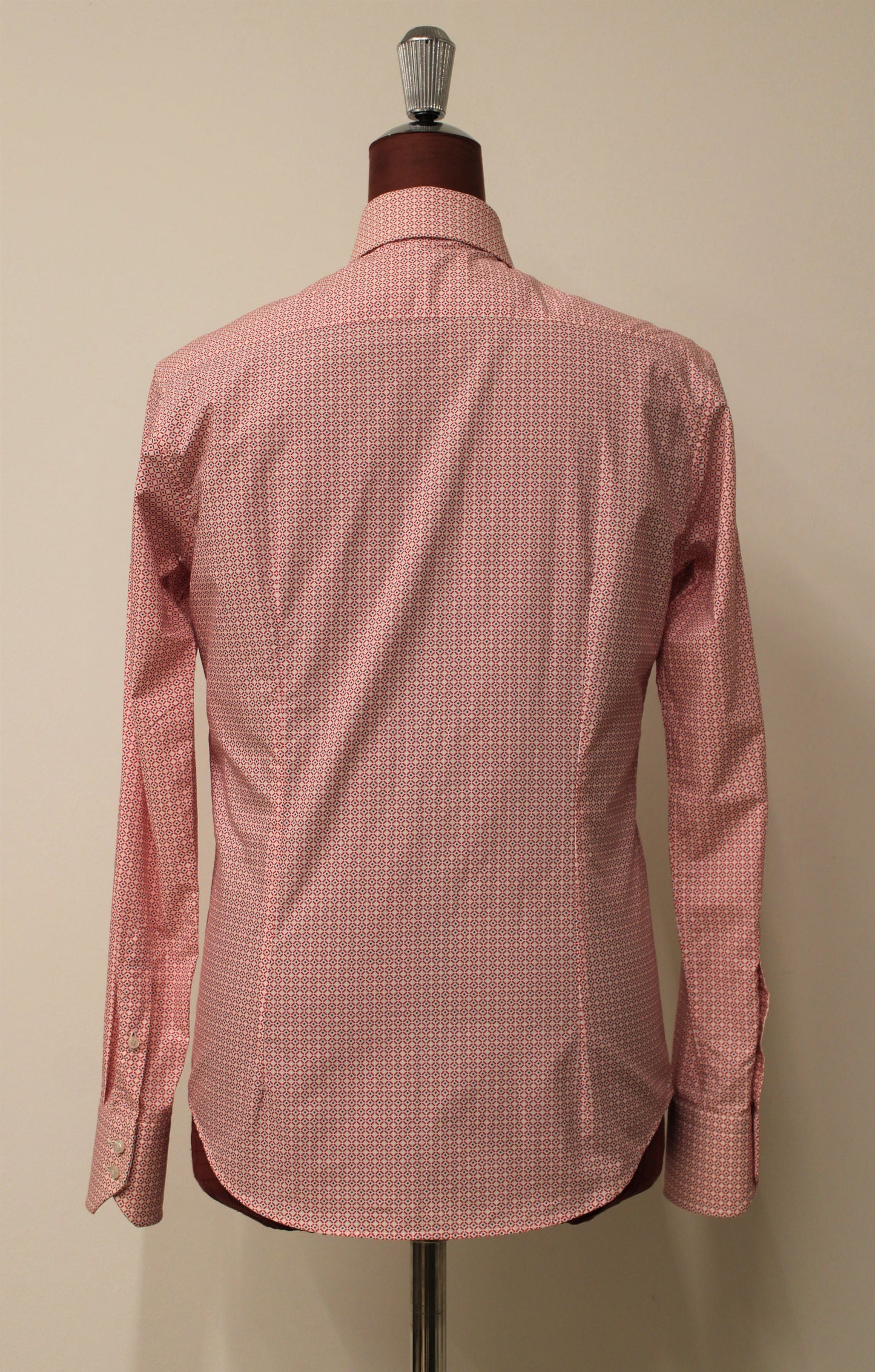 Camicia fantasia rosso